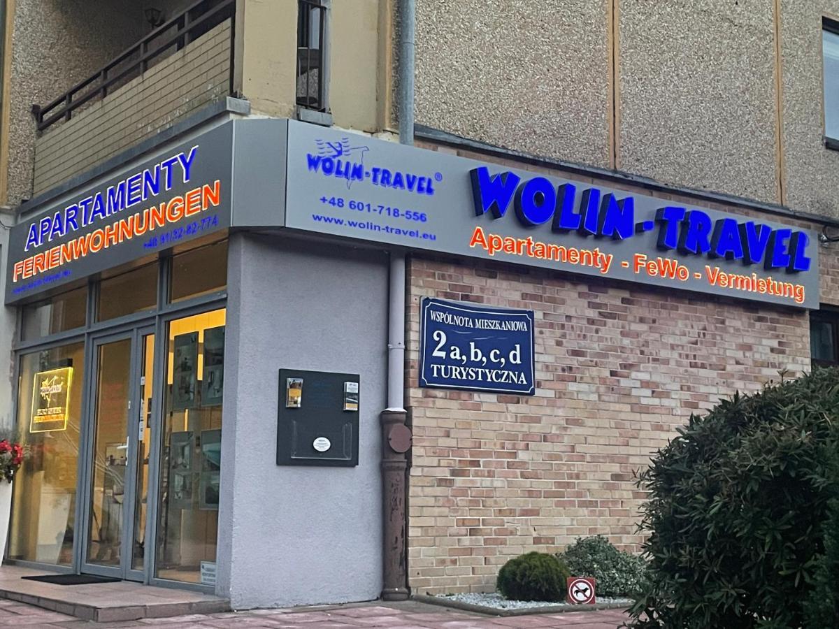 Wolin-Travel Apartament Dom Przy Parku Miedzyzdroje Exteriör bild